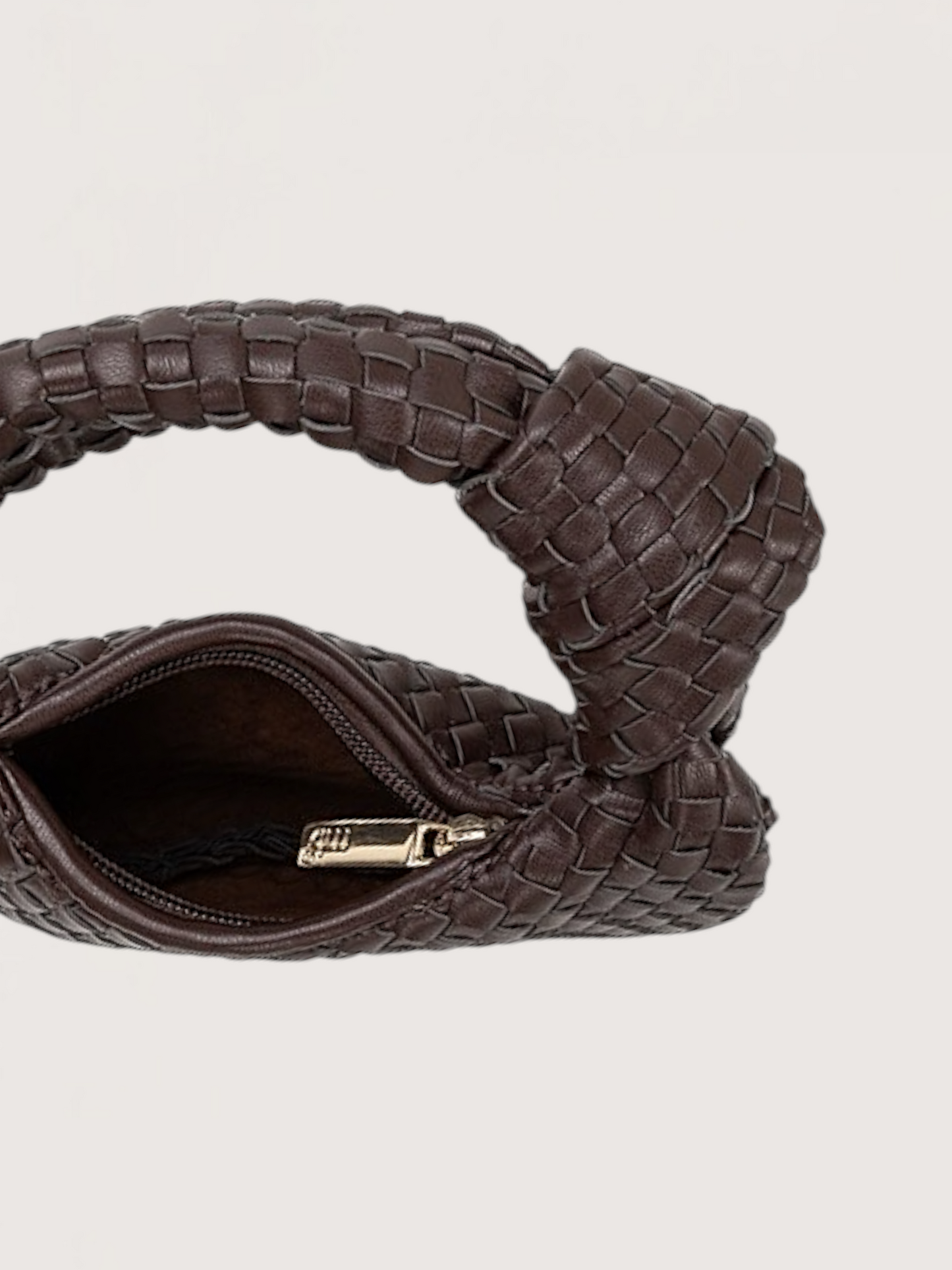 Mini Weaved Bag | Espresso