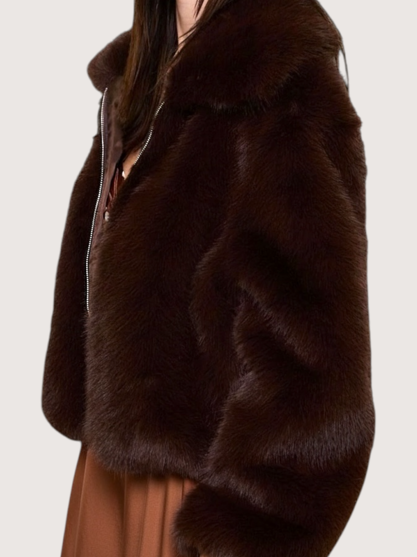 Minnie Plush Fur Coat