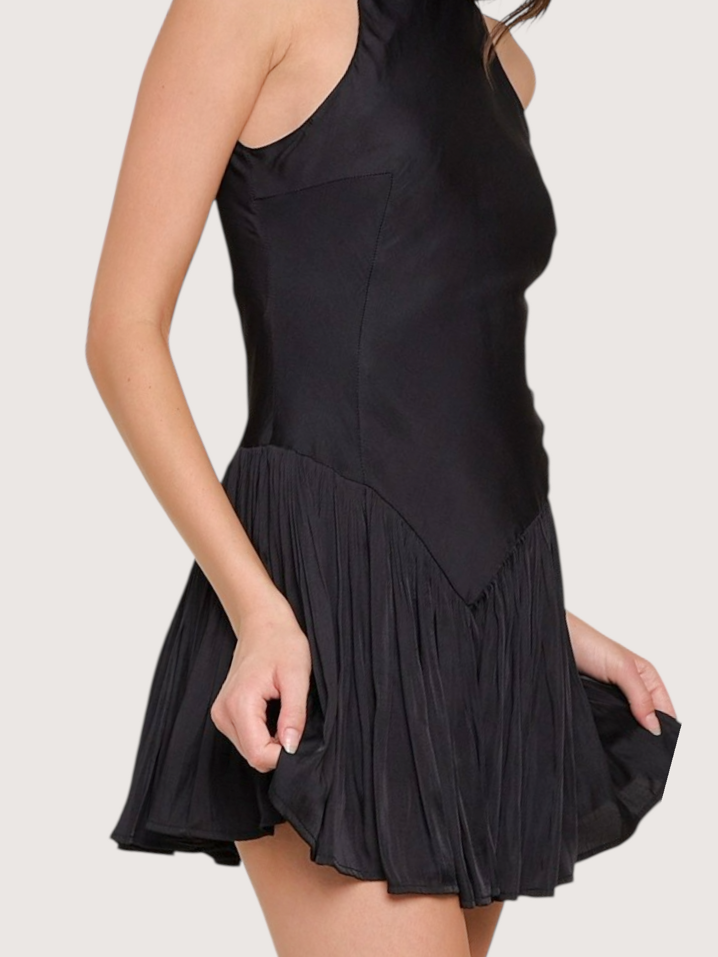 Turtleneck Mini Dress