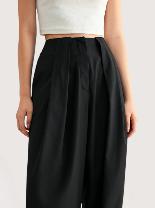 Double Pleated Trouser
