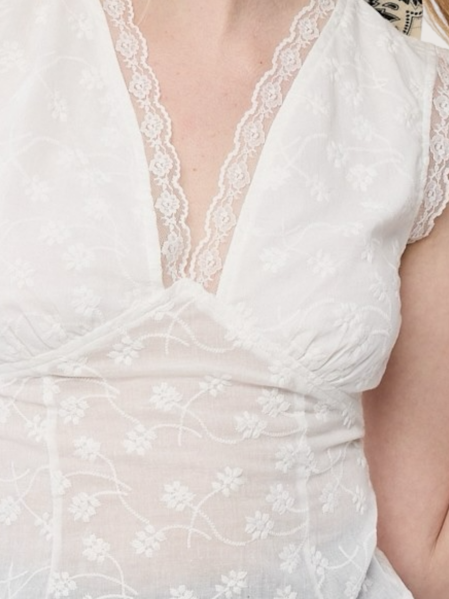 Lace Trim Top