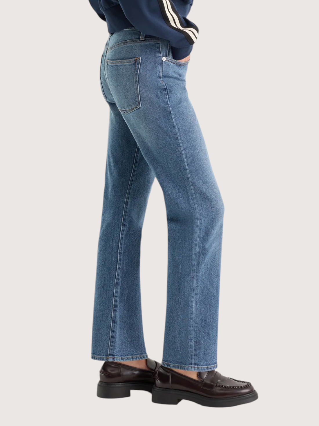 Vintage Straight Ankle Jeans