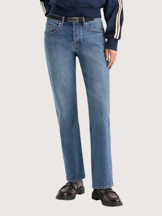 Vintage Straight Ankle Jeans