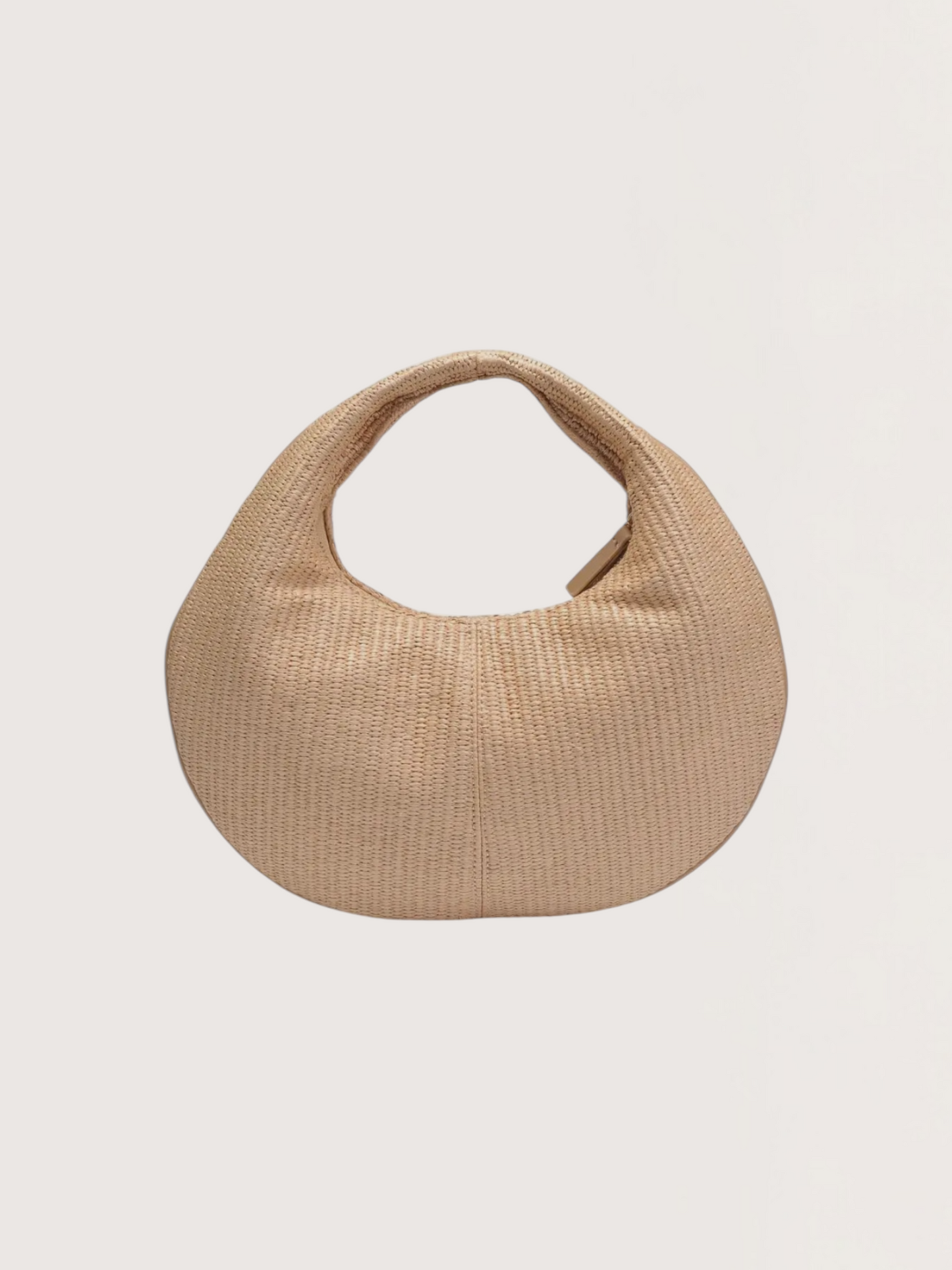 Farrah Straw Hobo Bag