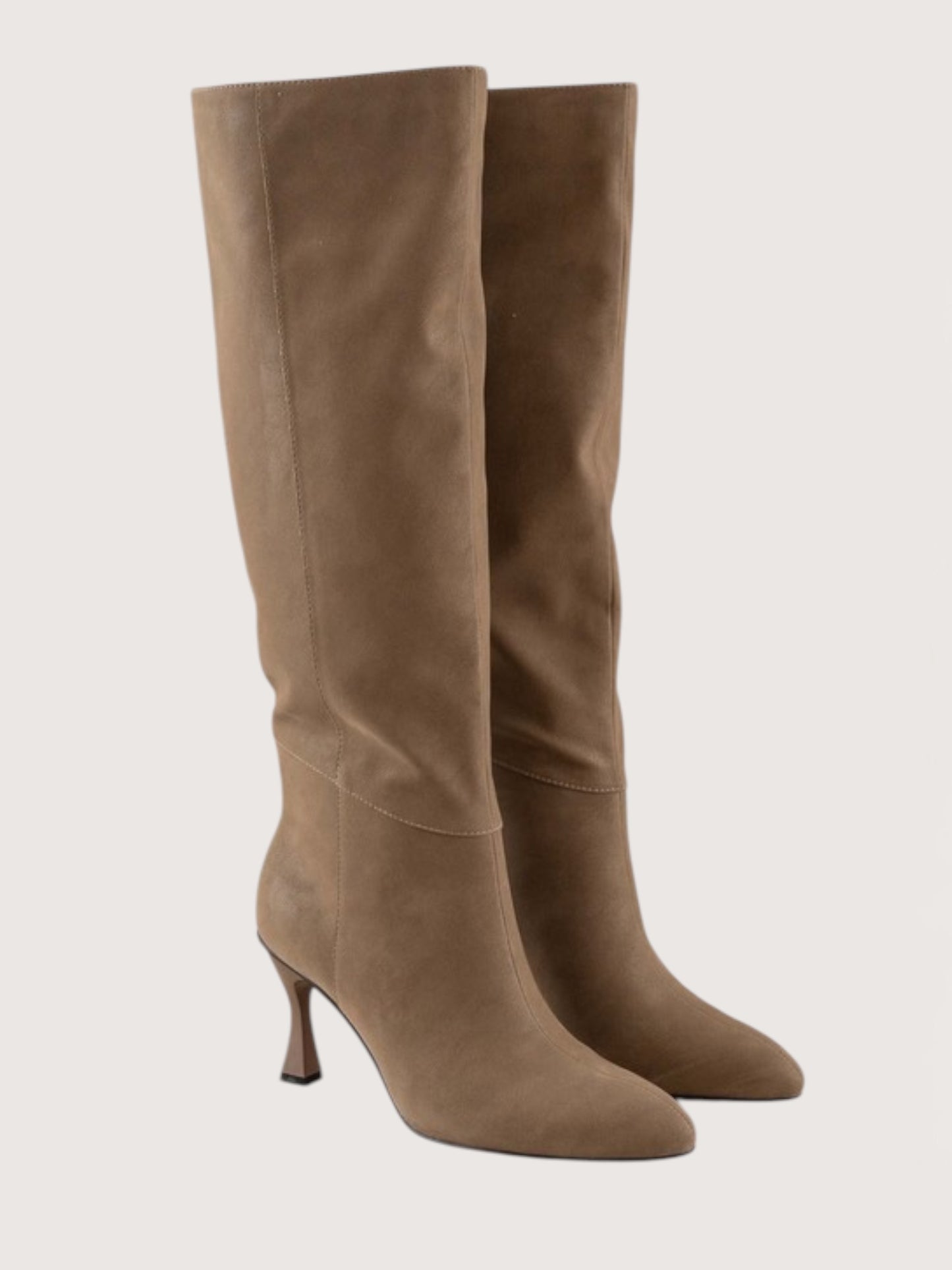 Round Toe Knee High Boot