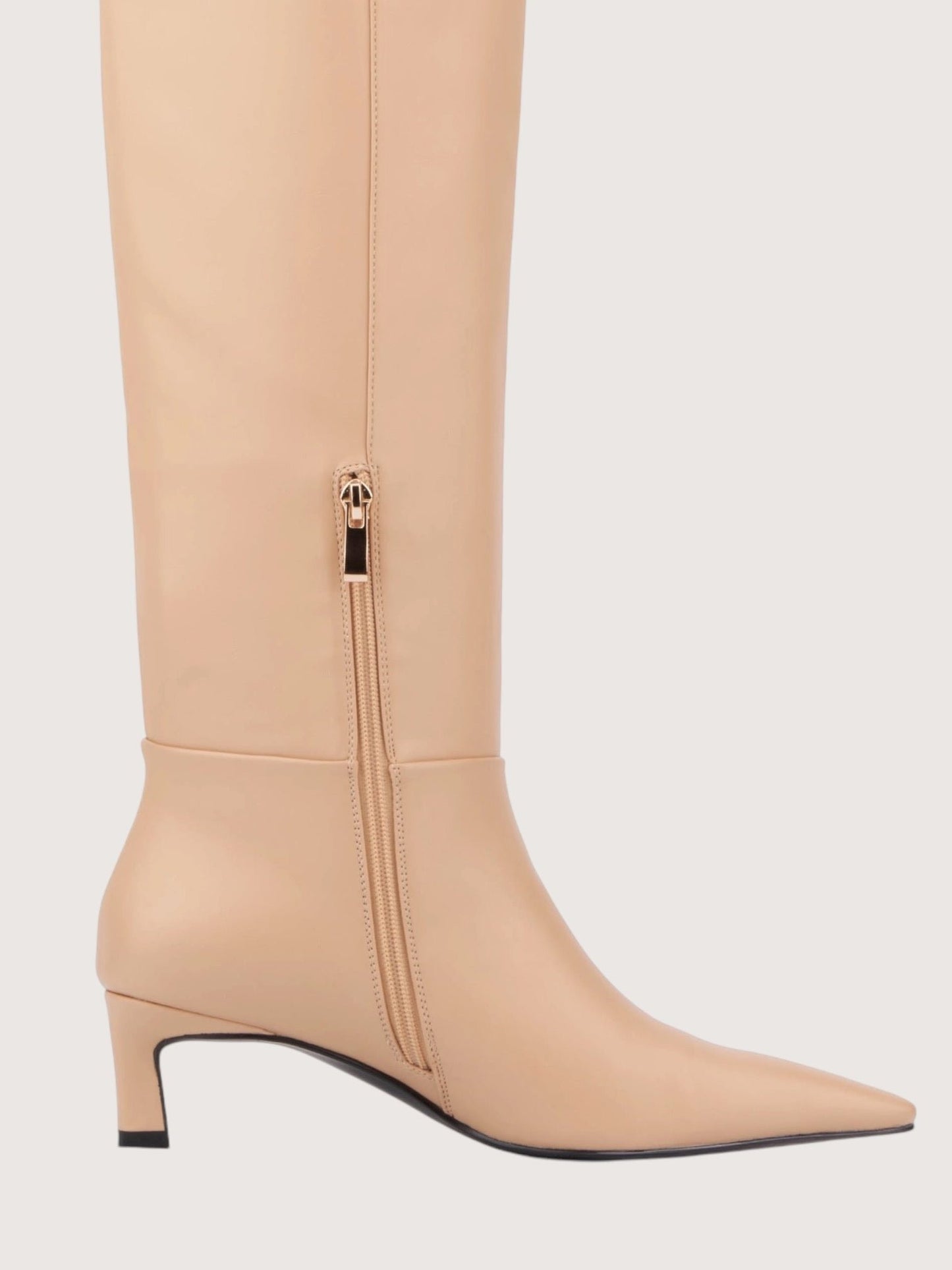 Low Heel Tall Boot