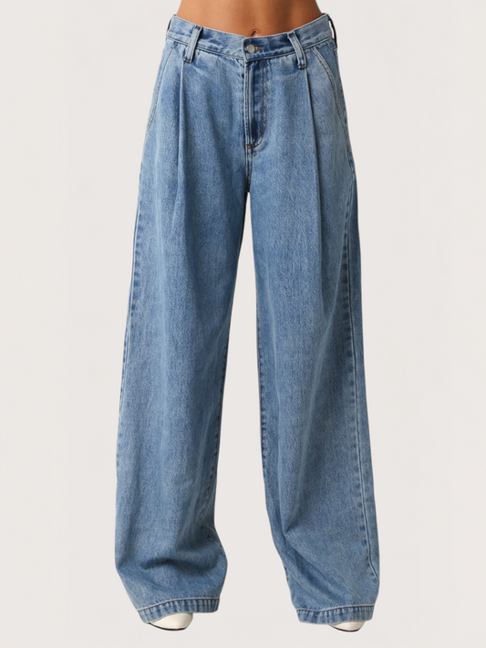 Wide Leg Denim Pant