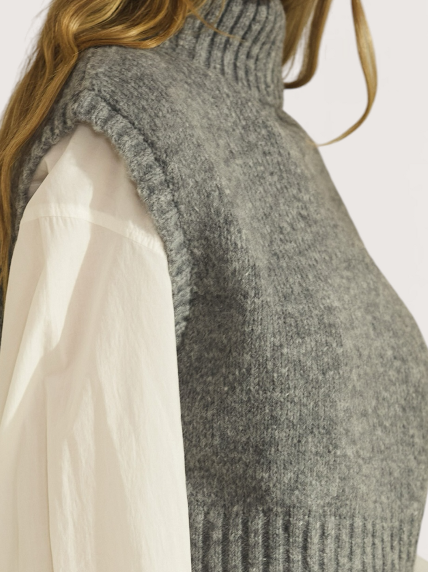 Turtleneck Sweater Vest