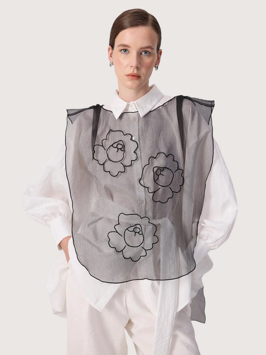 Organza Bib Overlay