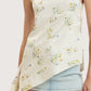 Asymmetric Floral Top