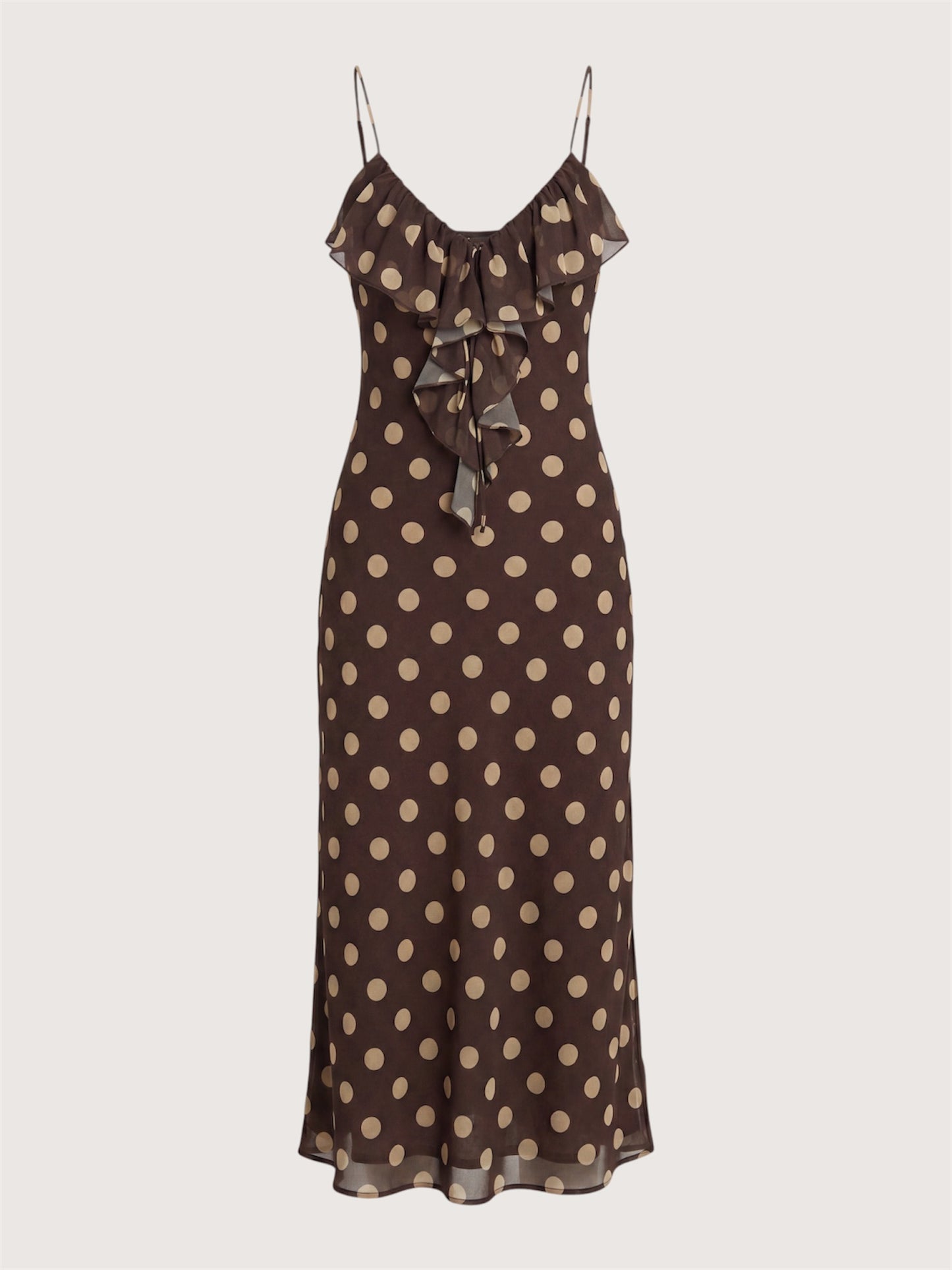 Polka Dot Ruffle Dress