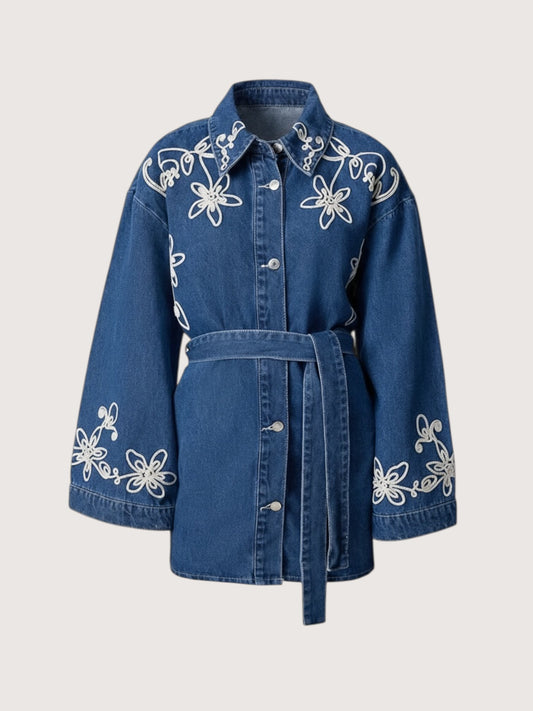 Embroidered Denim Jacket