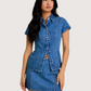 Emory Denim Button Up