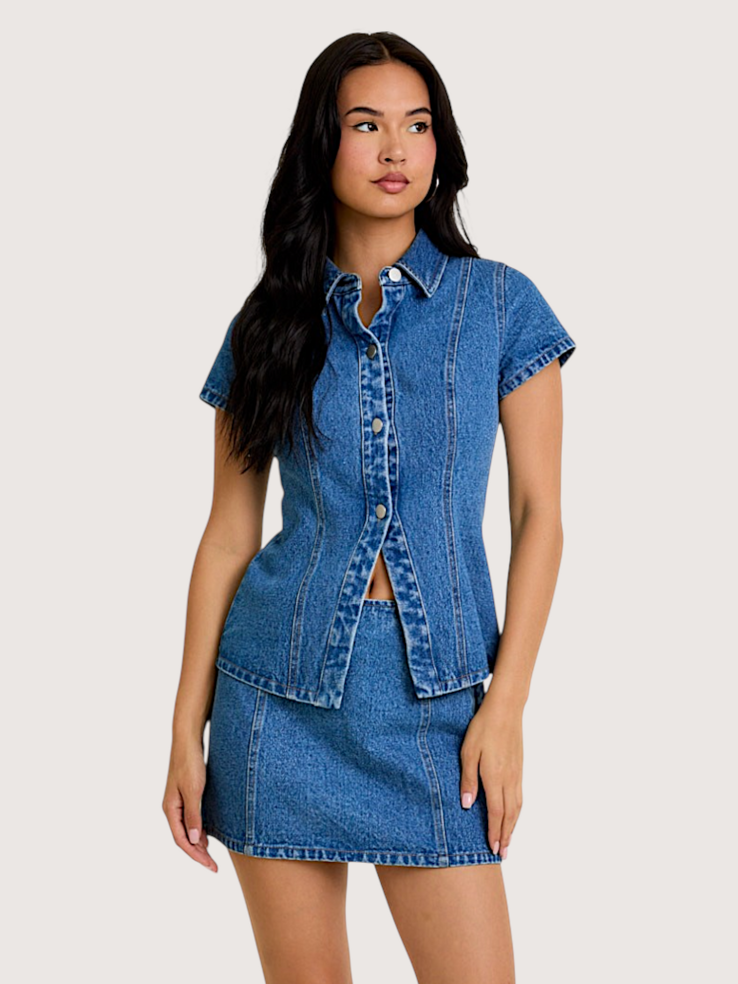 Emory Denim Button Up