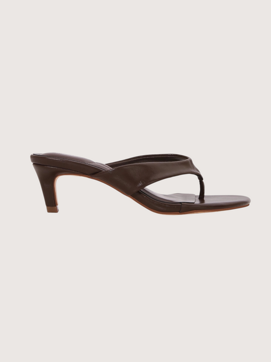 Judy Thong Heel | Brown