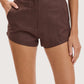 Cora Linen Short | Brown