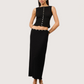 Textured Button Front Top
