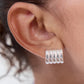 Clemmie Earring | Silver
