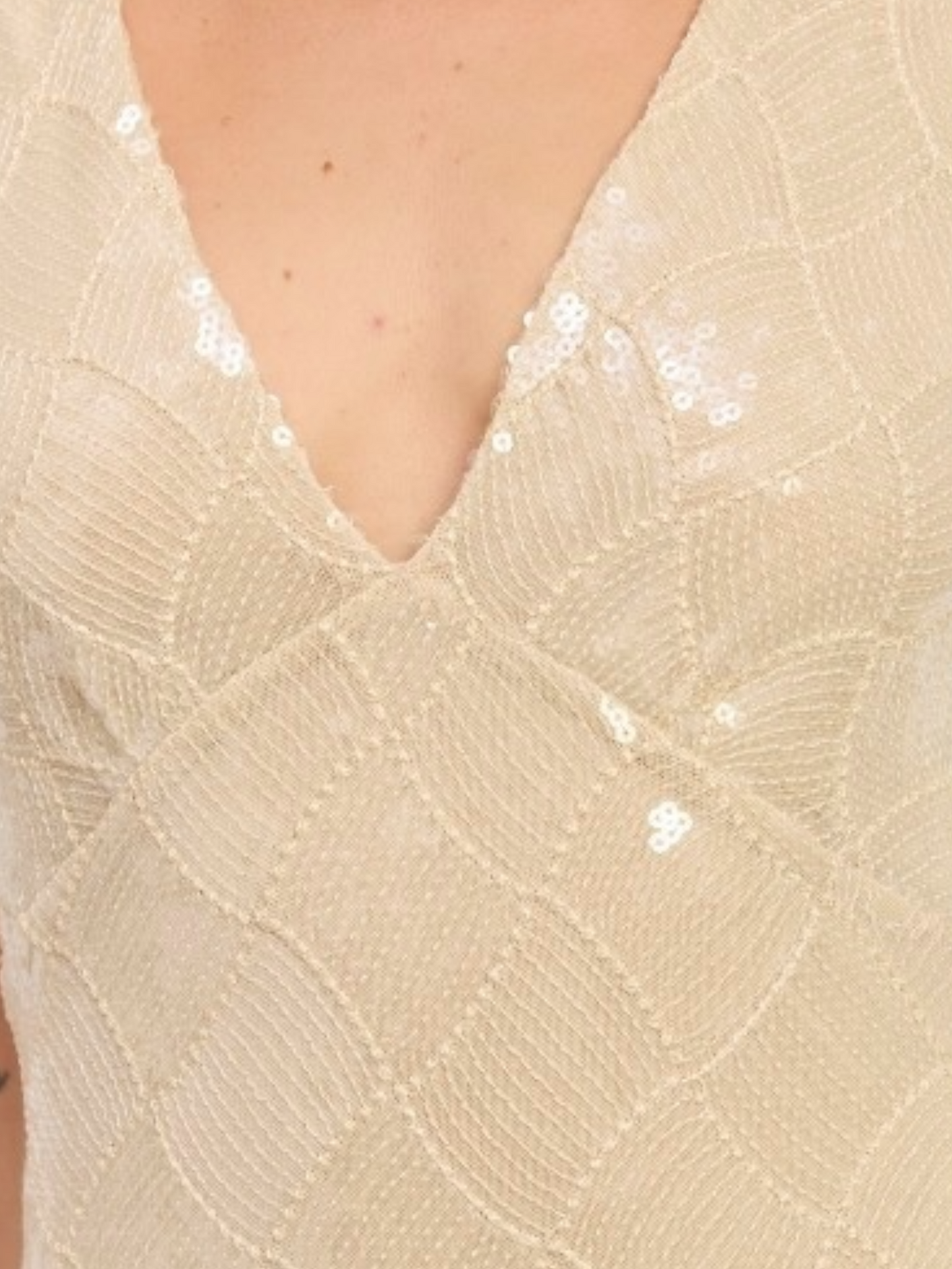 Akumal Sequin Midi Dress