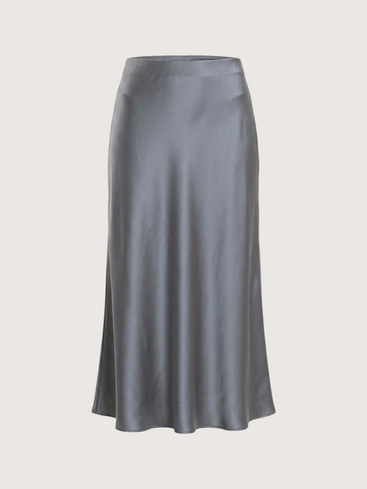 Elaine Satin Slip Skirt