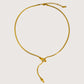 Serpent Lariat Necklace