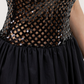 Netted Sequin Maxi Dress