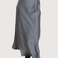 Elaine Satin Slip Skirt
