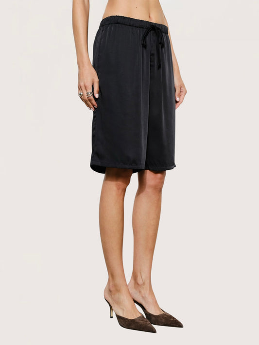 Lily Satin Culotte Short