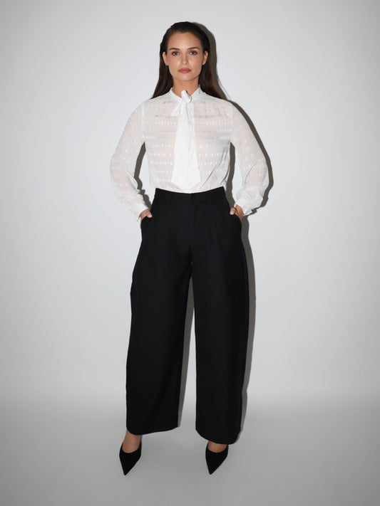 Tinsley Bow Collar Blouse