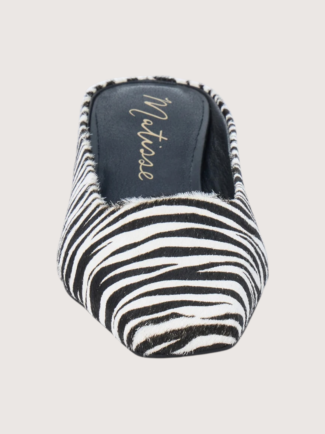 Zebra Kitten Heel