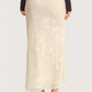Floral Chiffon Midi Skirt