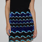 VINTAGE Velvet Waves Shift Dress