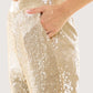 Sequined Flare Pant
