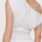 OTS Smocked Top | Off White