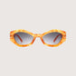 Geometric Sunglasses | Orange