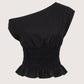 OTS Smocked Top | Black