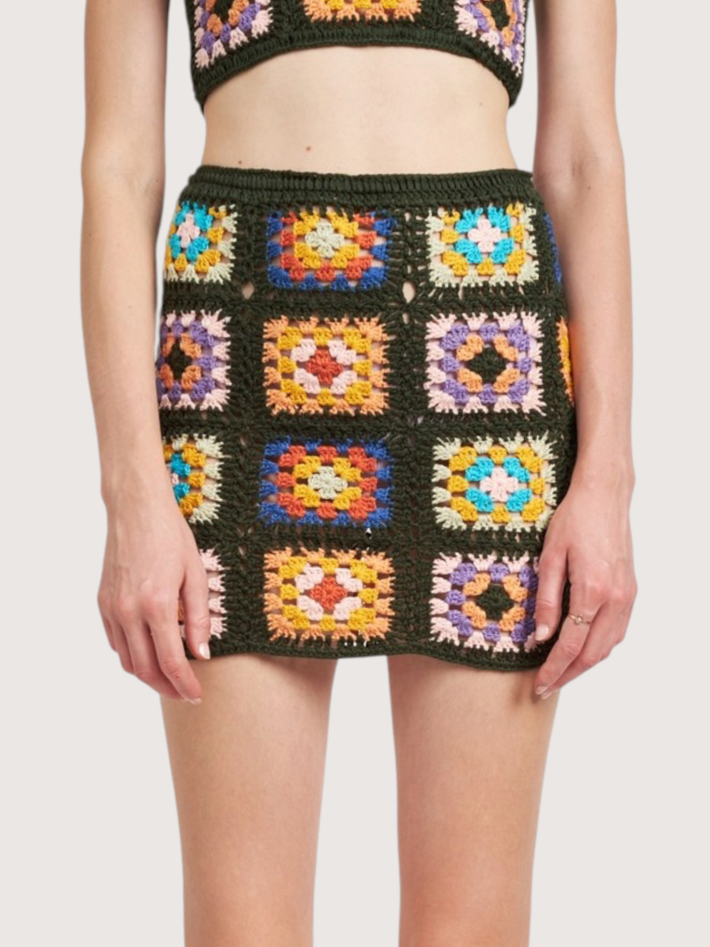 Crochet Mini Skirt