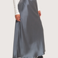 Elaine Satin Slip Skirt
