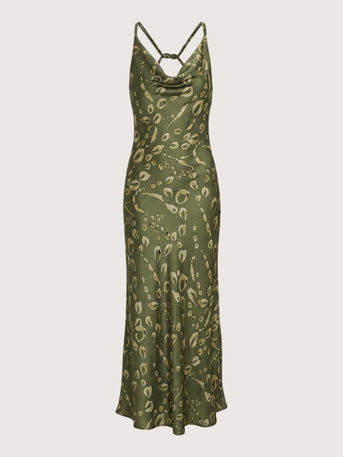 Cowl Neck Maxi Dress