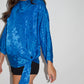 VINTAGE Side Tie Tunic Top