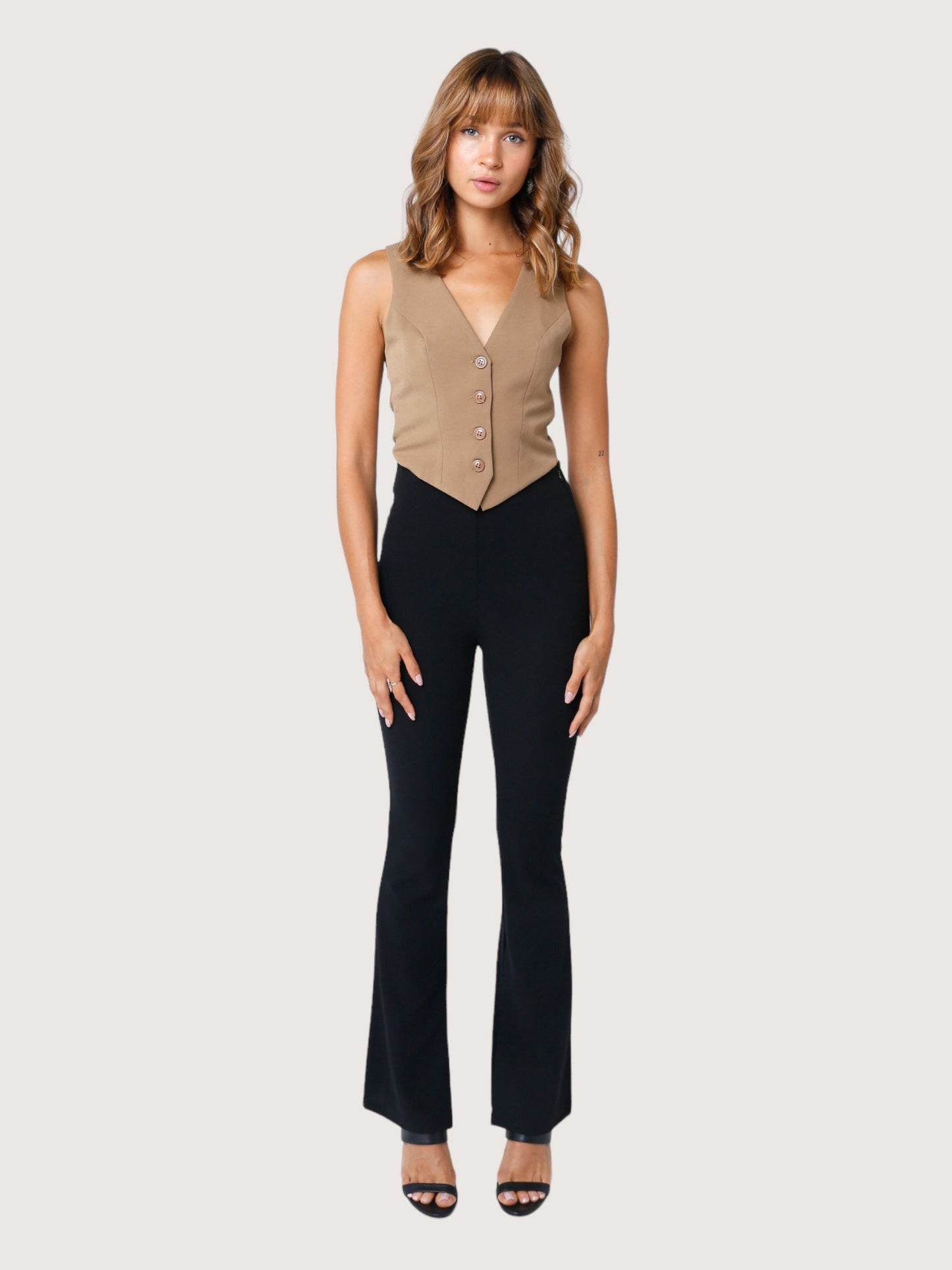 Pull On Flare Pant