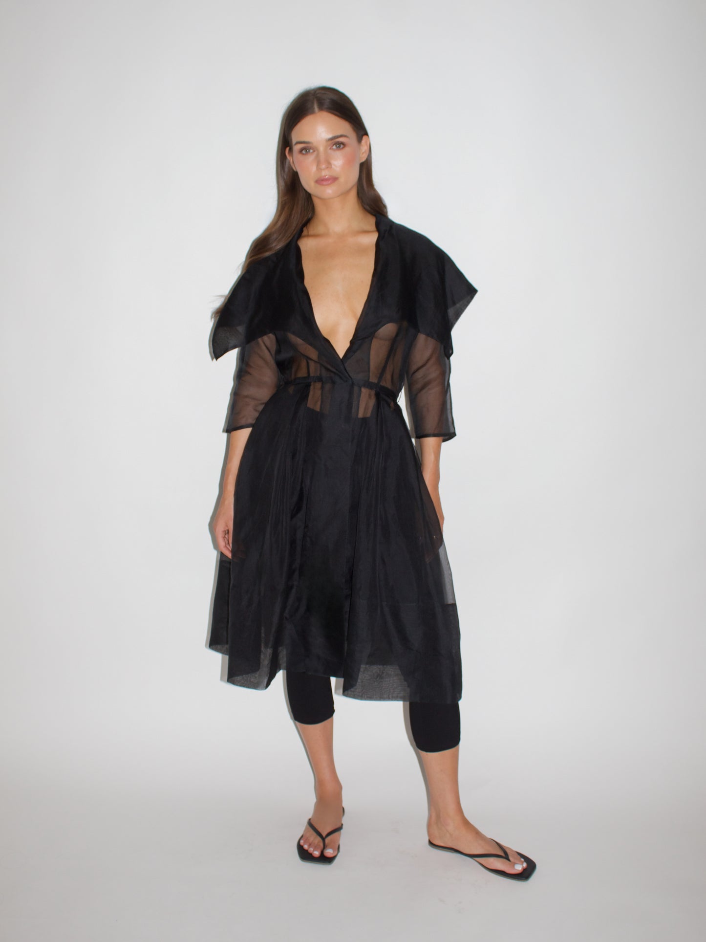 VINTAGE Wide Collar Overcoat