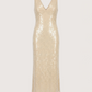 Akumal Sequin Midi Dress