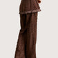 Panna Frayed Trim Pant