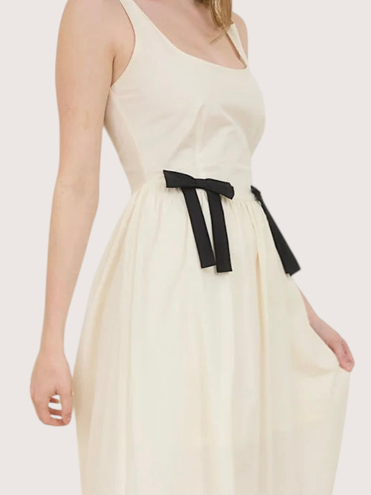 Pia Bow Midi Dress
