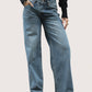 Relaxed Straight Leg Denim