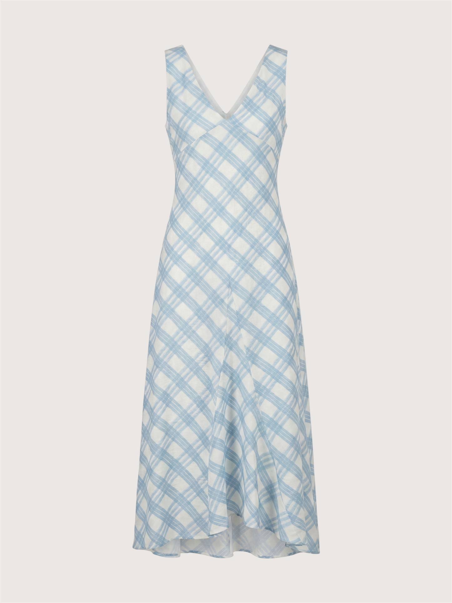 Plaid Midi Dress
