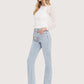 Super High Rise Straight Denim