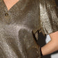 Bendel Sequin Tunic Top