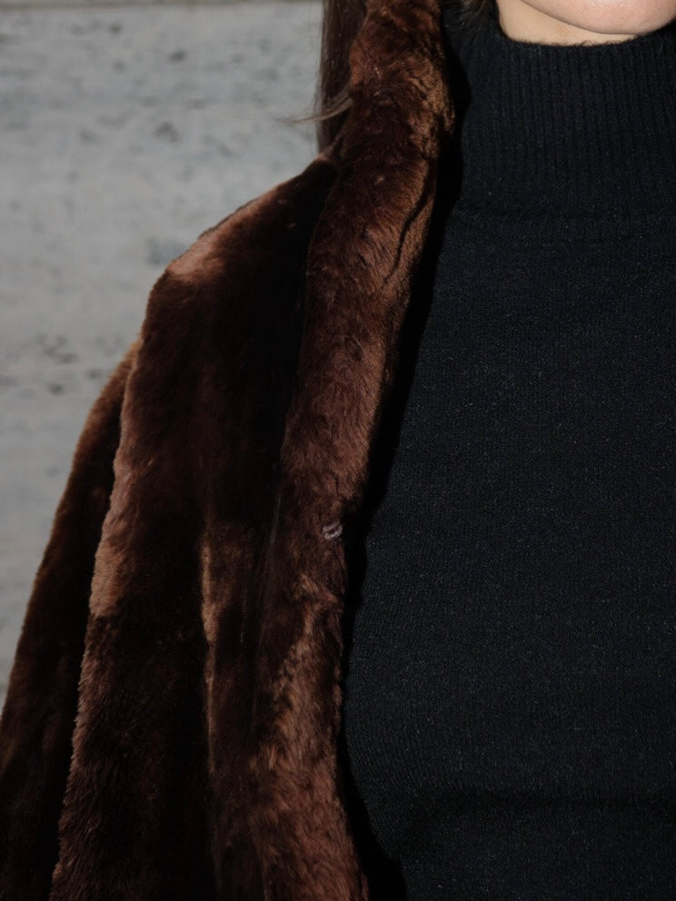 Amber Luxe Fur Coat